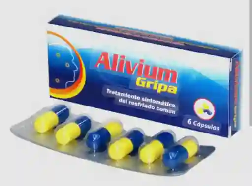 Alivuin Gripa Capsulas X 6 Unidades