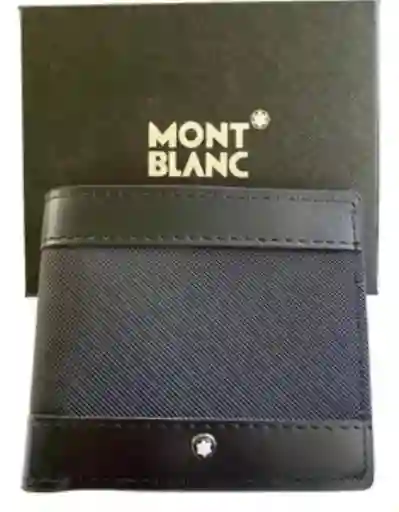 Billetera Montblanc Hombre Negro