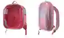 Morral Transparente Rosado