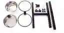 Comedero Elevado Ajustable En Acero Inoxidable - 17 Cm