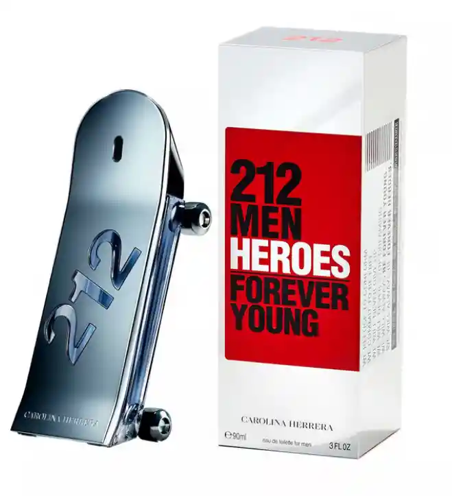 Perfume Carolina Herrera 212 Heroes (90 Ml)