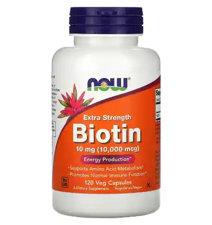 Now Biotina Biotin 120 Caps