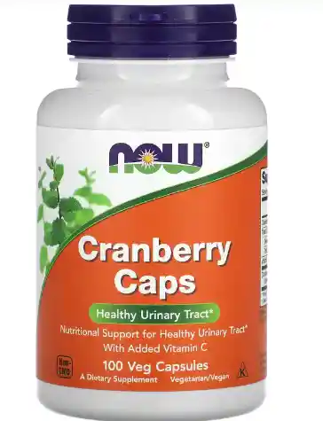 Now Cranberry Caps 100 Veg Capsules