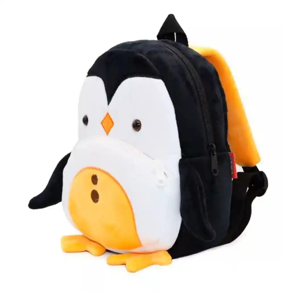 Bolso Morral Infantil De Felpa Con Diseño De Animales