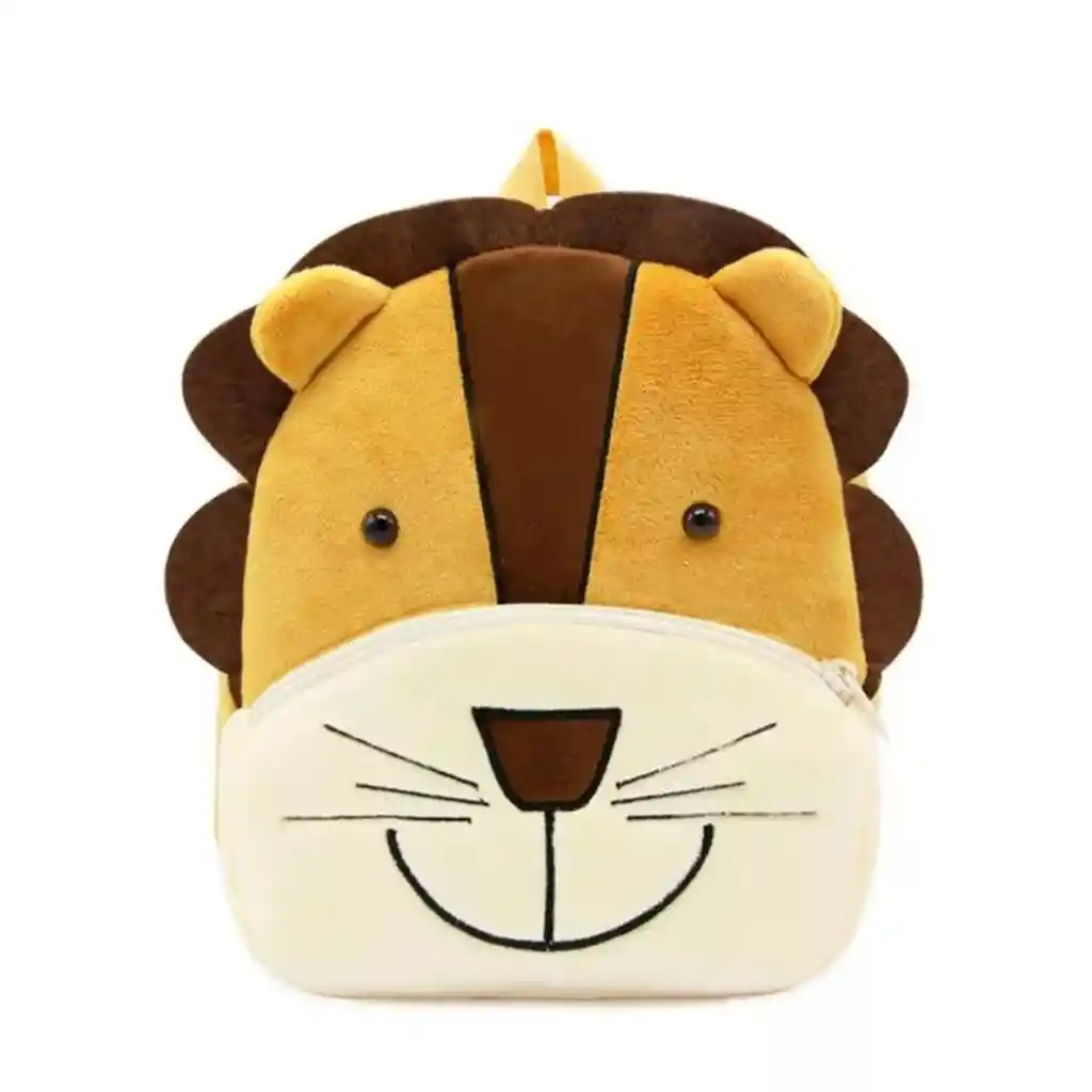 Bolso Morral Infantil De Felpa Con Diseño De Animales