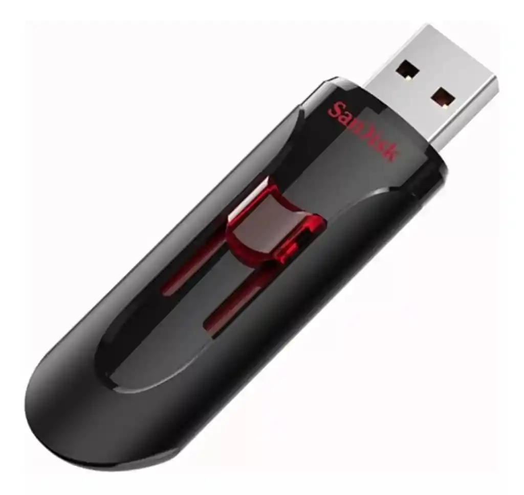 Memoria Usb 3.0 64gb Retractil Sandisk Cruzer Glide Win/mac