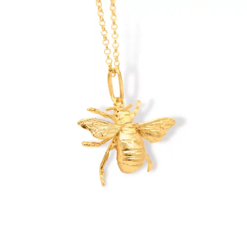 Cadena Con Abeja Grande