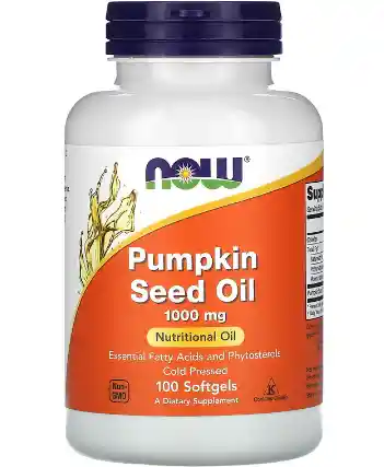 Now Foods, Pumpkin Seed Oil, 1,000 Mg, 100 Softgels