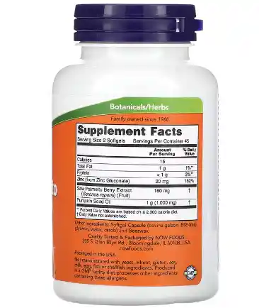 Now Foods, Saw Palmetto Extract, , 90 Softgels