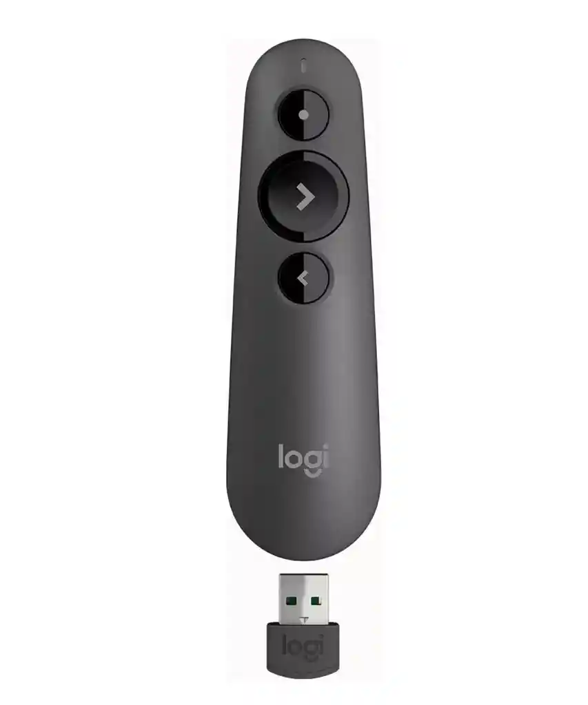 Presentador De Diapositivas Apuntador Bluetooth Logi R500s