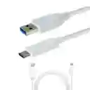 Cable Usb A Típo C 4a De 1 Metro, Carga Rápida American/cb06