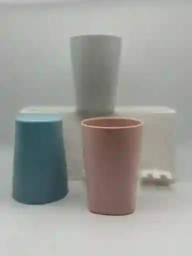 Portacepillos De Pared (3 Tazas)