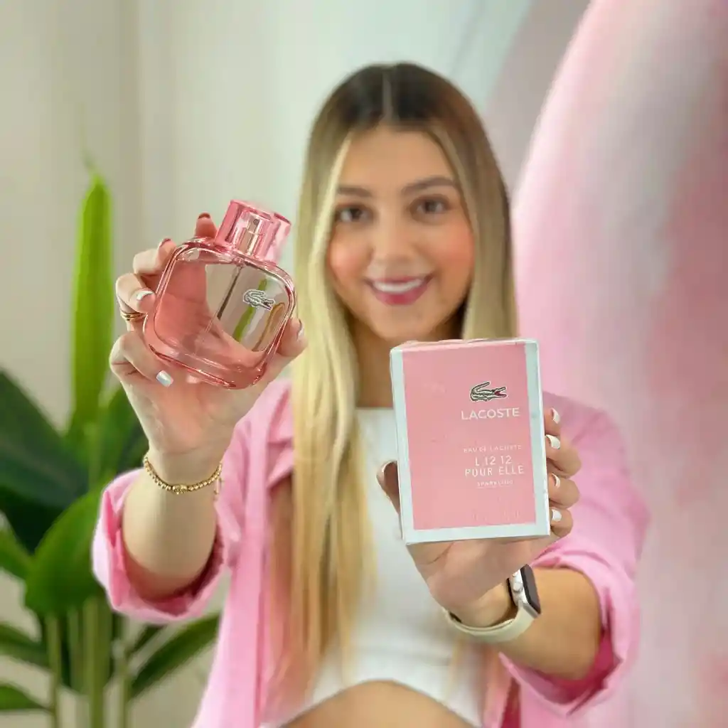 L.12.12 Sparkling Edt 90 Ml Lacoste Perfume Mujer