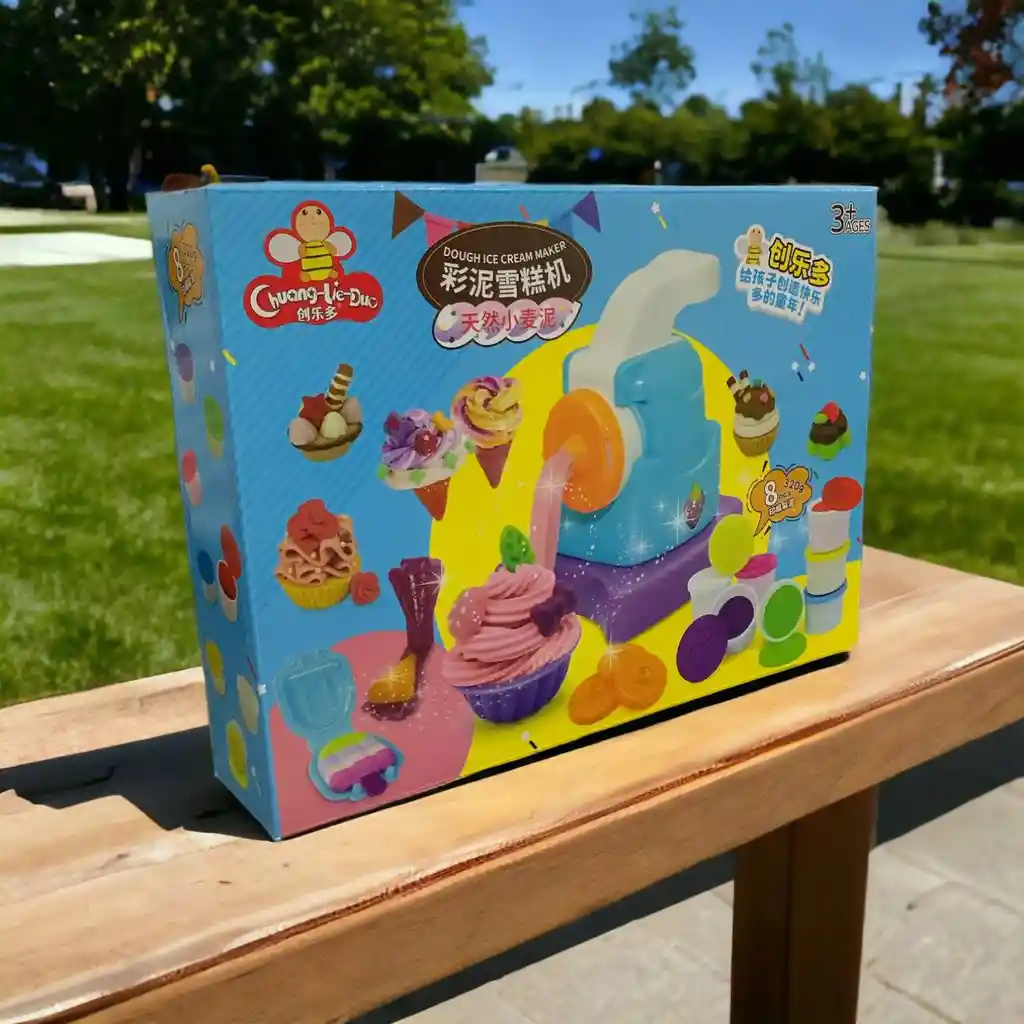 Juego De Plastilina Heladeria