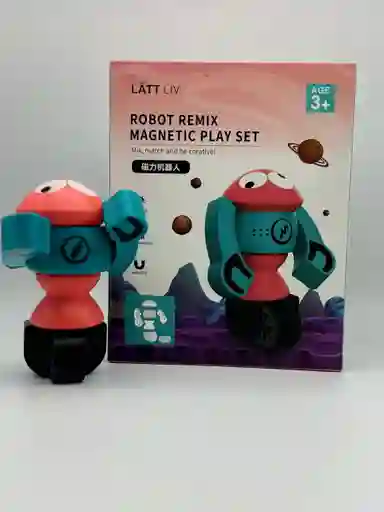 Set De Robot Magnetico