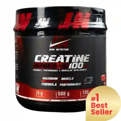 Creatina In 100% Pure 100 Serv - Iron Nutrition