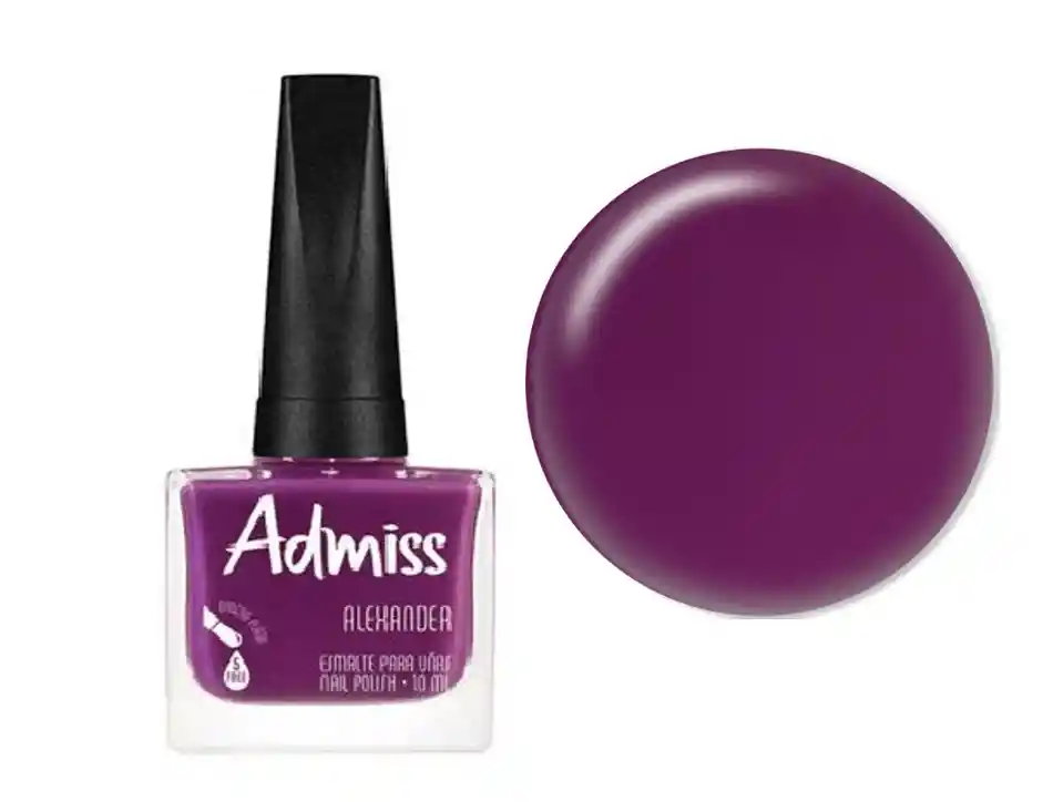 Esmalte Uñas Admiss Alexander 10ml