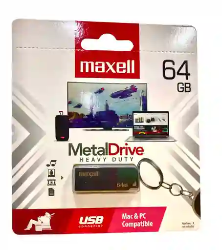 Memoria Usb Flix 64 Gb Maxel 2.0	