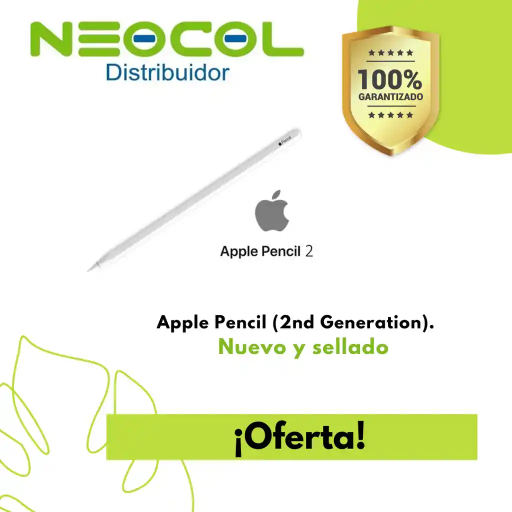 Apple Pencil 2da Generación Nuevo Y Sellado