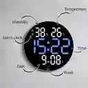 Reloj De Pared Led Redondo