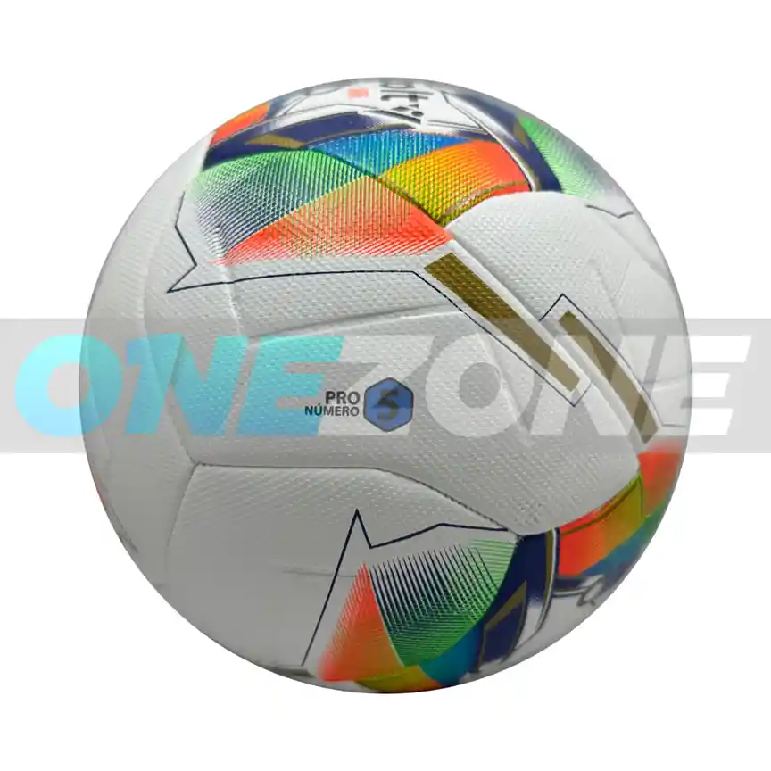 Balón De Fútbol #5 Pro Golty Latir Dualtech/ Blanco