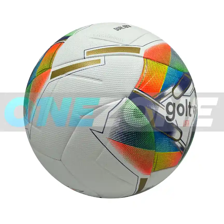 Balón De Fútbol #5 Pro Golty Latir Dualtech/ Blanco