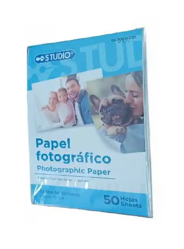 Papel Fotografico Acabado Brillante 50 Hojas