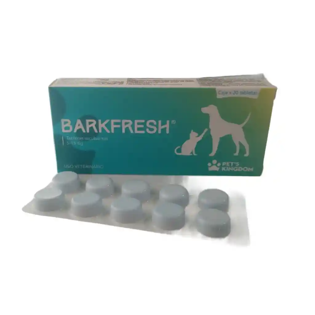 Antibiótico Para Perro Y Gato Barkfresh X Unidad