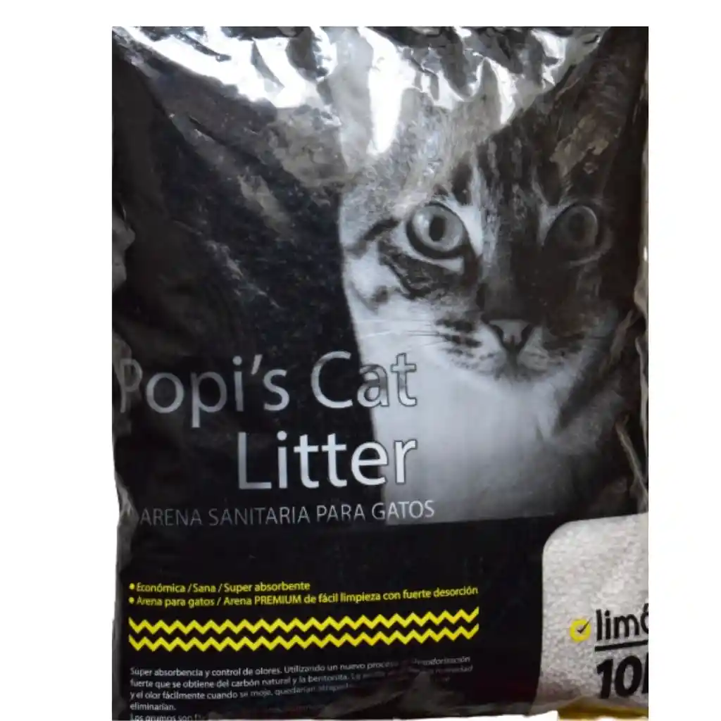 Arena Popis Cat Litter Limón 7,5 Kg