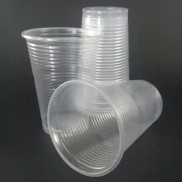 Vaso Desechable Transparente 10 Oz X 25 Unds