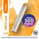 Vaporizador Veev Now Mango 500 Puff 2 Ml