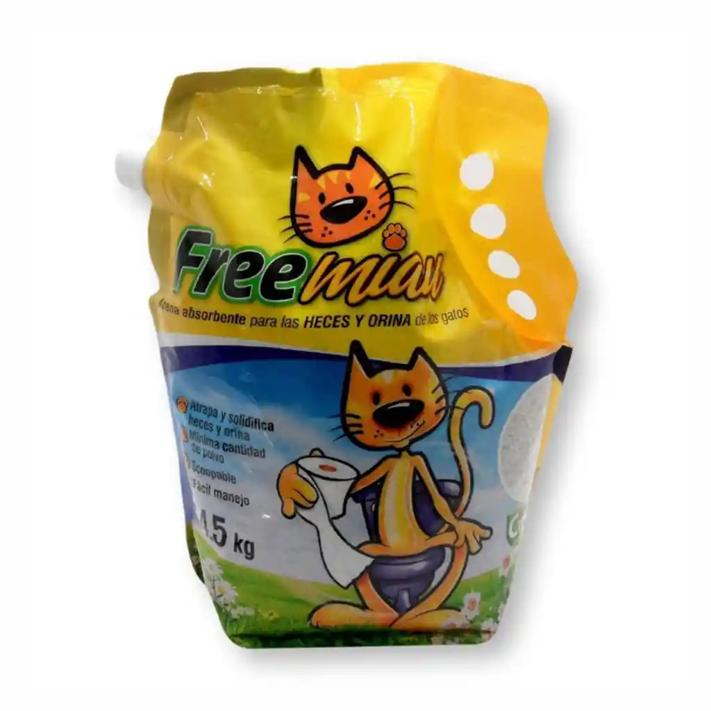 Arena Para Gato Natural Freemiau 4.5kg