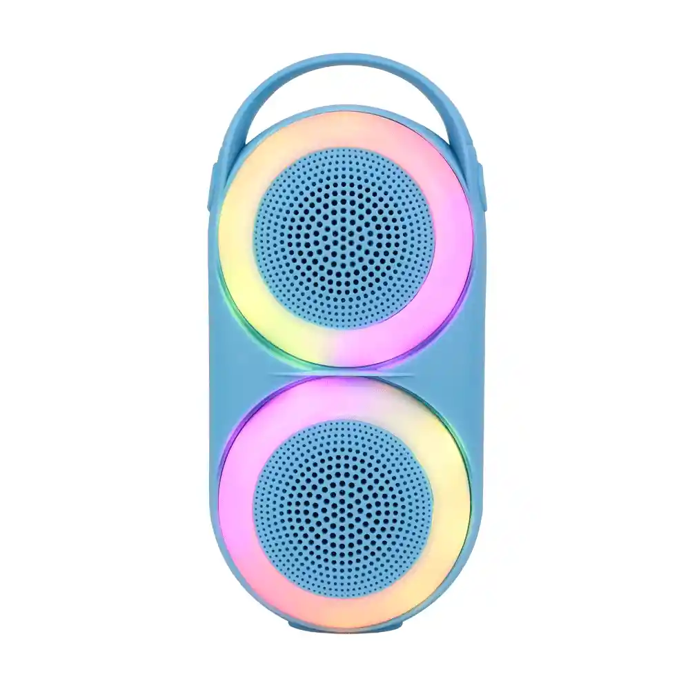 Parlante Bluetooth 6w Dual Gum Luces Led