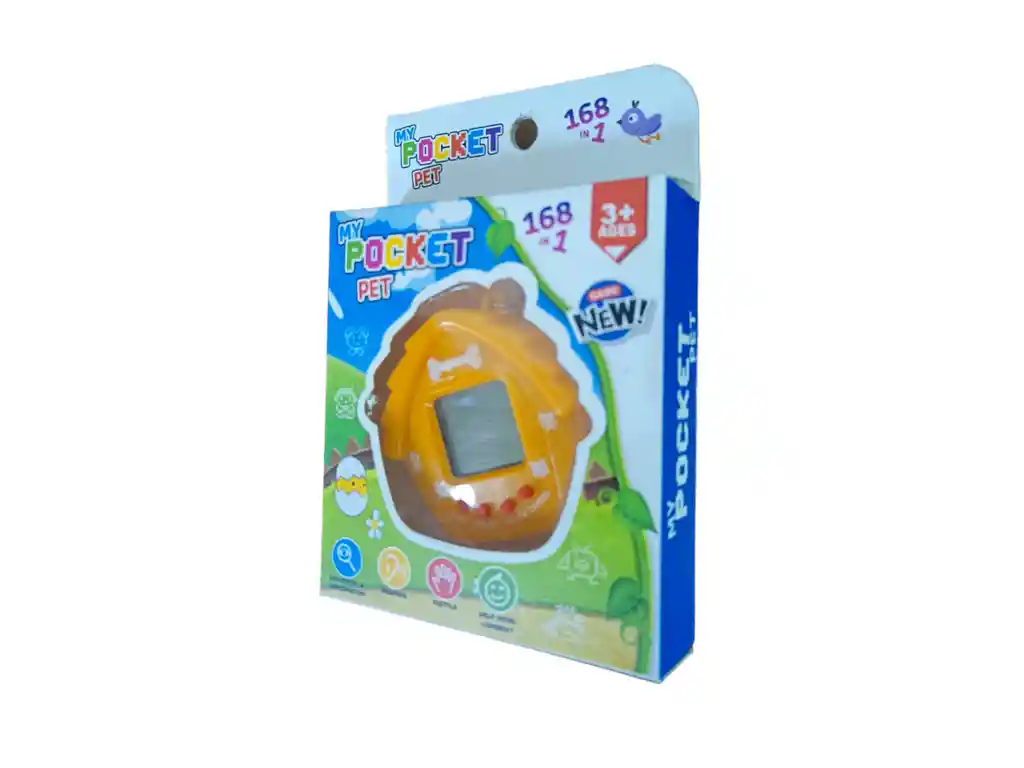 Juguete Mascota Virtual My Pocket Pet +3 Años