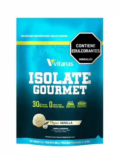 Isolate Gourmet X 2 Libras Vainilla Organica