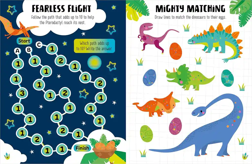 Libro Infantil Actividades Con Stickers Para Niños Niñas