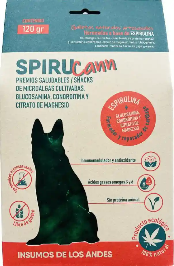 Spirucann Galletas 120 G