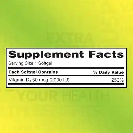 Kirkland Vitamina D3 50mcg