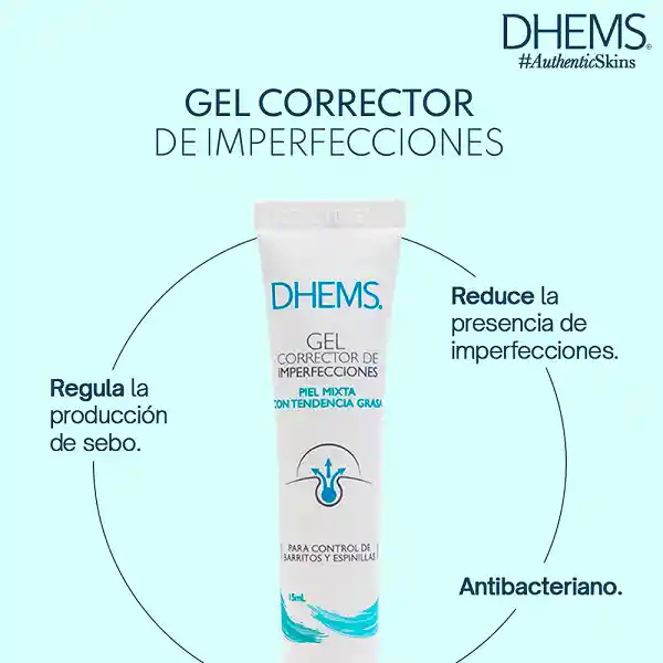 Gel Dhems Corrector Imperfecciones 15ml