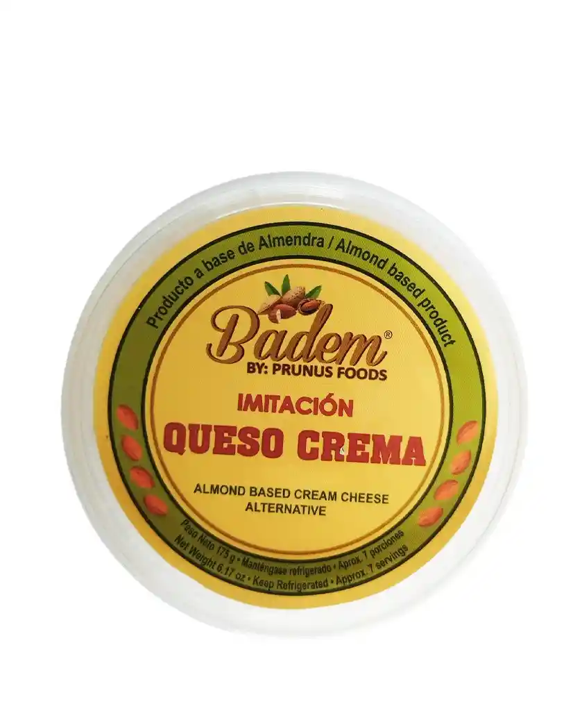 Queso Crema De Almendra Badem 175 Gr