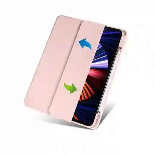 Estuche Protector Para Ipad Mini 6 Smart Cover Magnetico - Rosado