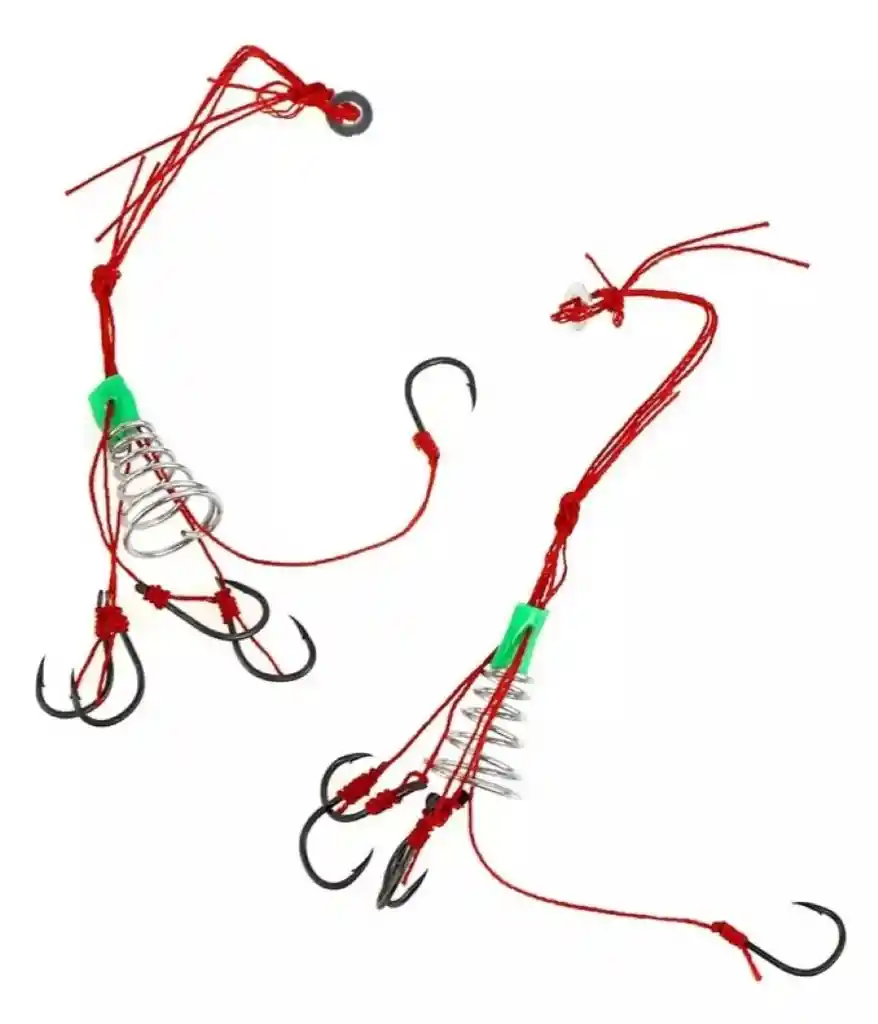 Caña De Pescar 2.1 Mt Niños Bara Anzuelos Mas Carrete Nylon