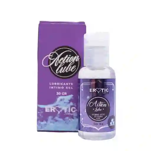 Lubricante Gel Ice Action Lube 30ml Erotic