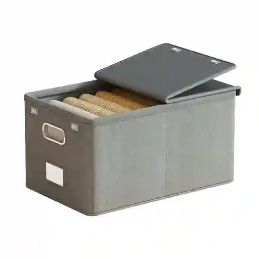 Caja Organizadora Con Tapa Para Ropa Grande