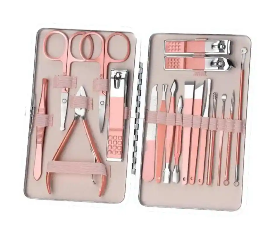 Set Manicure Pedicure Kit Cortauñas Profesional.