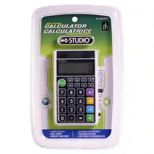 Calculadora De Memoria Para Escritorio Con Funciones Basicas