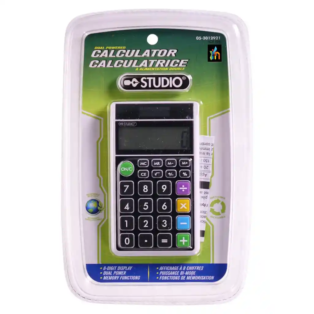 Calculadora De Memoria Para Escritorio Con Funciones Basicas