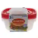 Recipiente Para Alimentos Reutilizable Con Tapa