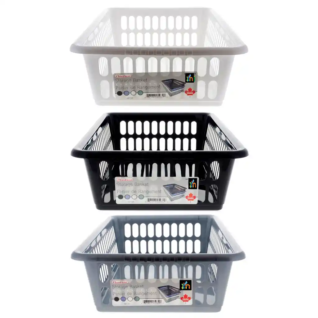 Canasta En Plastico Multiproposito Para Almacenar