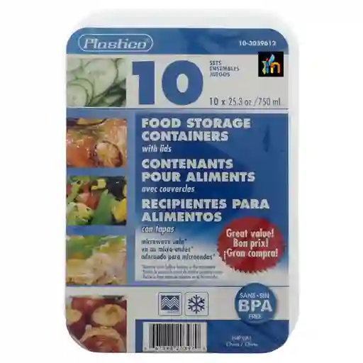 Recipiente Para Microondas Y Alimentos